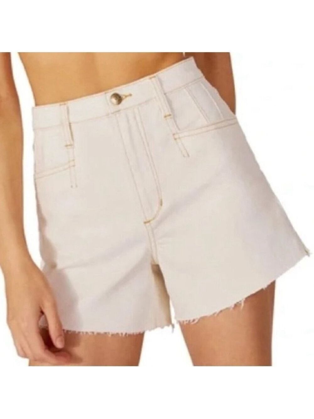 FAVORITE DAUGHER The Jordie Super High Rise Shorts in Topanga Size 32